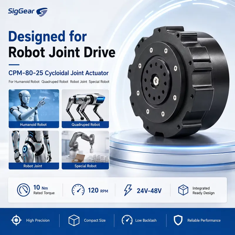 Cycloidal Reducer Bldc Motor - Motor de Engrenagem Cicloidal BLDC SigGear