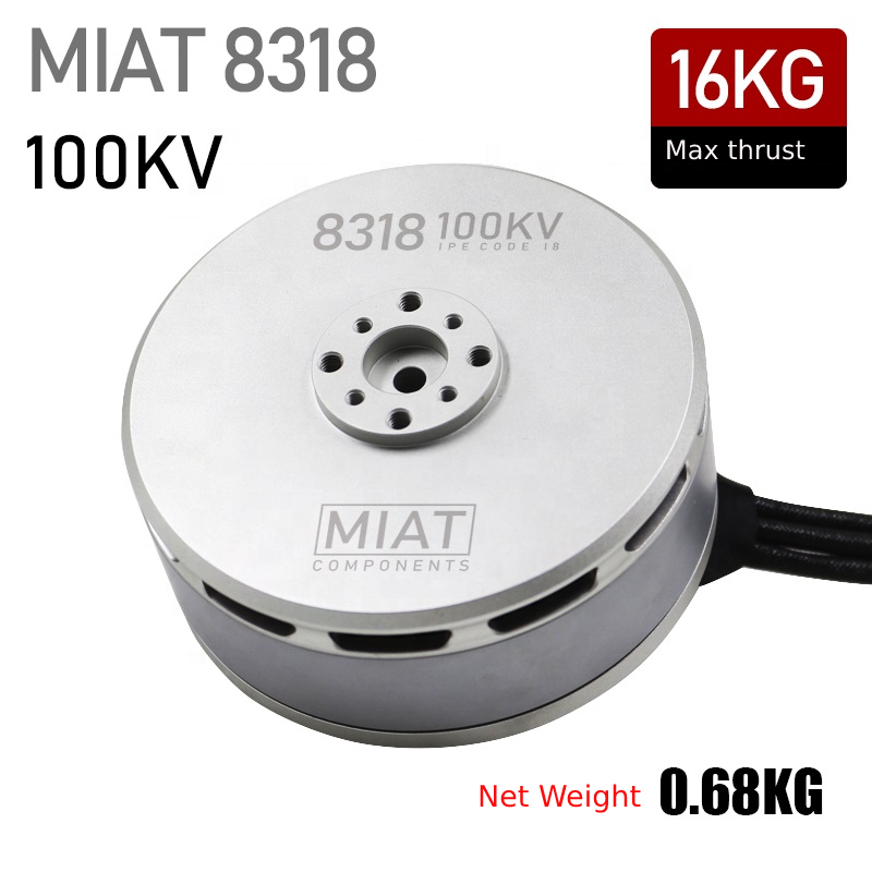 8318 100kv 24v 36v 48v 4000w 1 - 8318 Outrunner Brushless Motor avaliação e preço