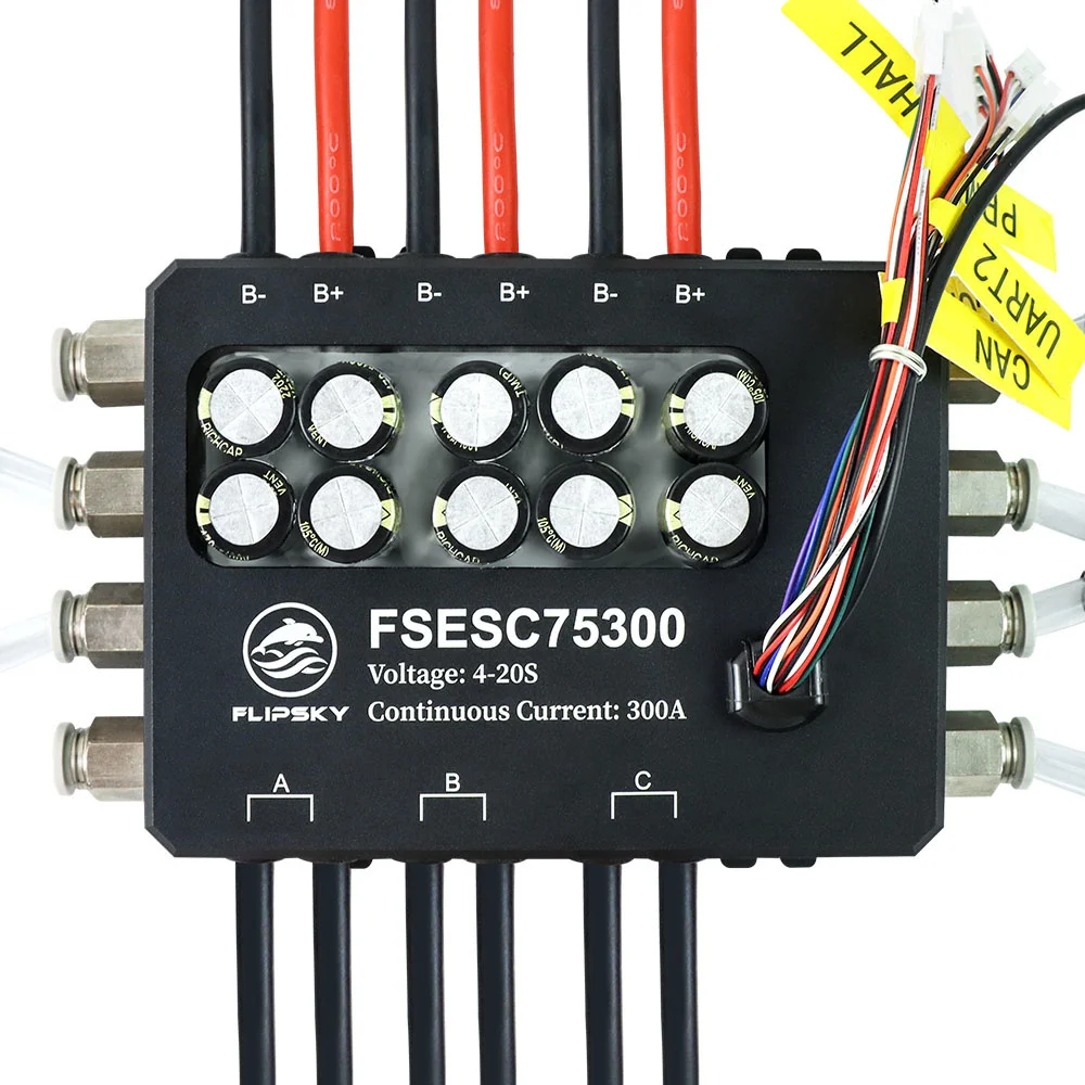 AvaCoreFlipsky FSESC 75300 84V - Vesc 75300 High Current Esc avaliação e preço