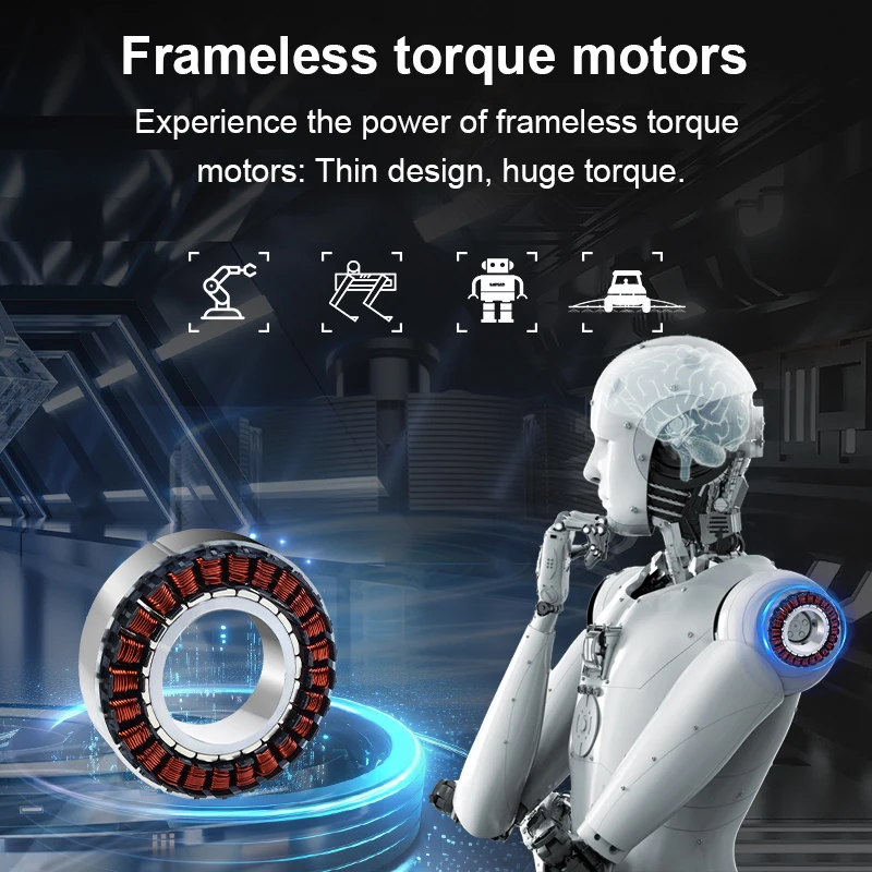Motor BLDC de Alta Precisão 48 - Direct Drive Servo Motor Robotics avaliação e preço