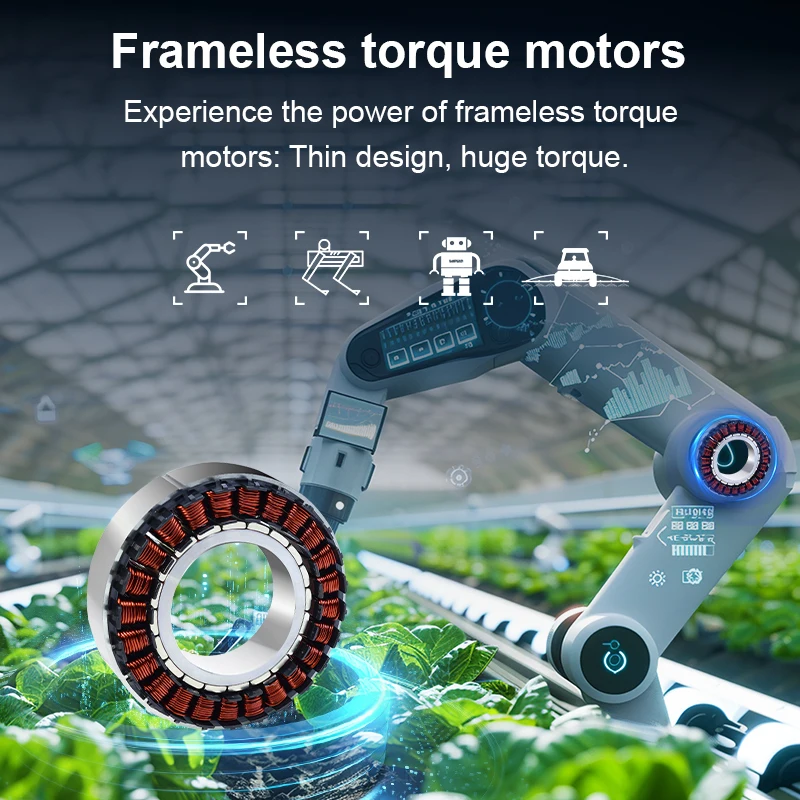 Motor BLDC de Alta Precisão 48 - Direct Drive Servo Motor Robotics avaliação e preço